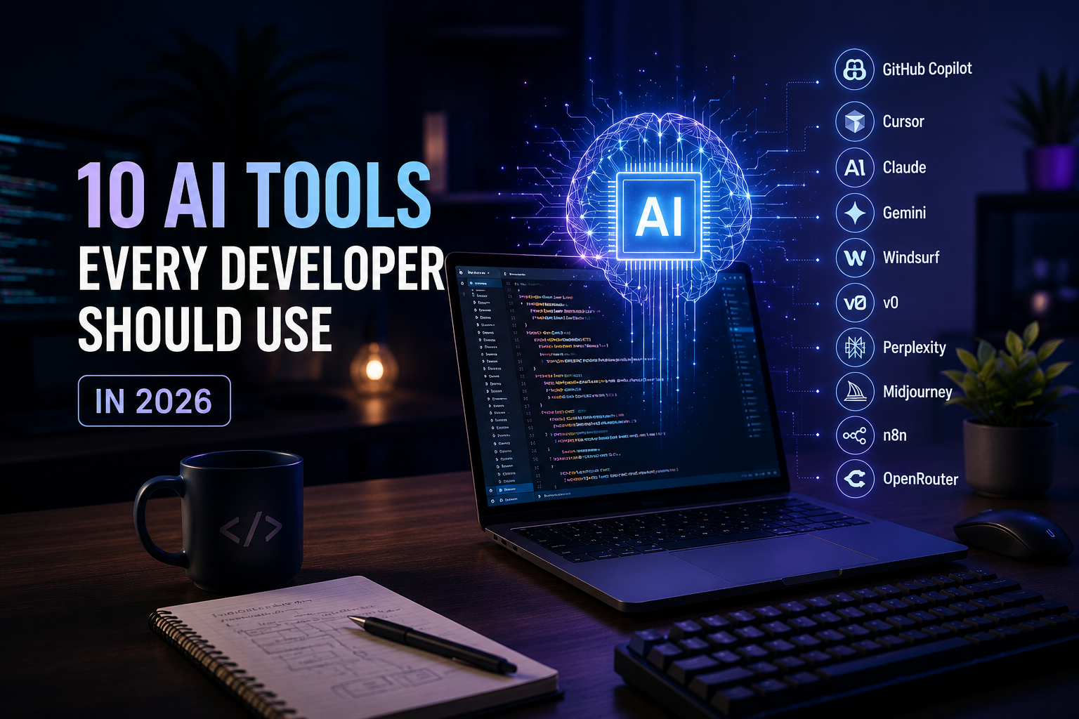 10 AI Tools Every Developer Should Use in 2026
